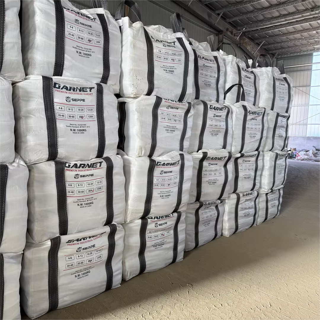 1000kg jumbo bag garnet packaging