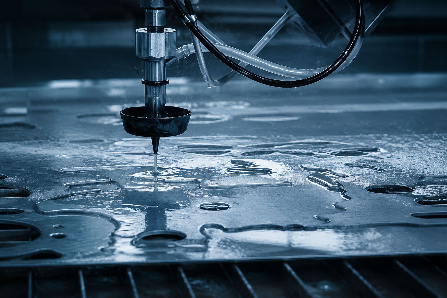 Why SGA River Garnet Produces Fewer Fines in Waterjet Cutting