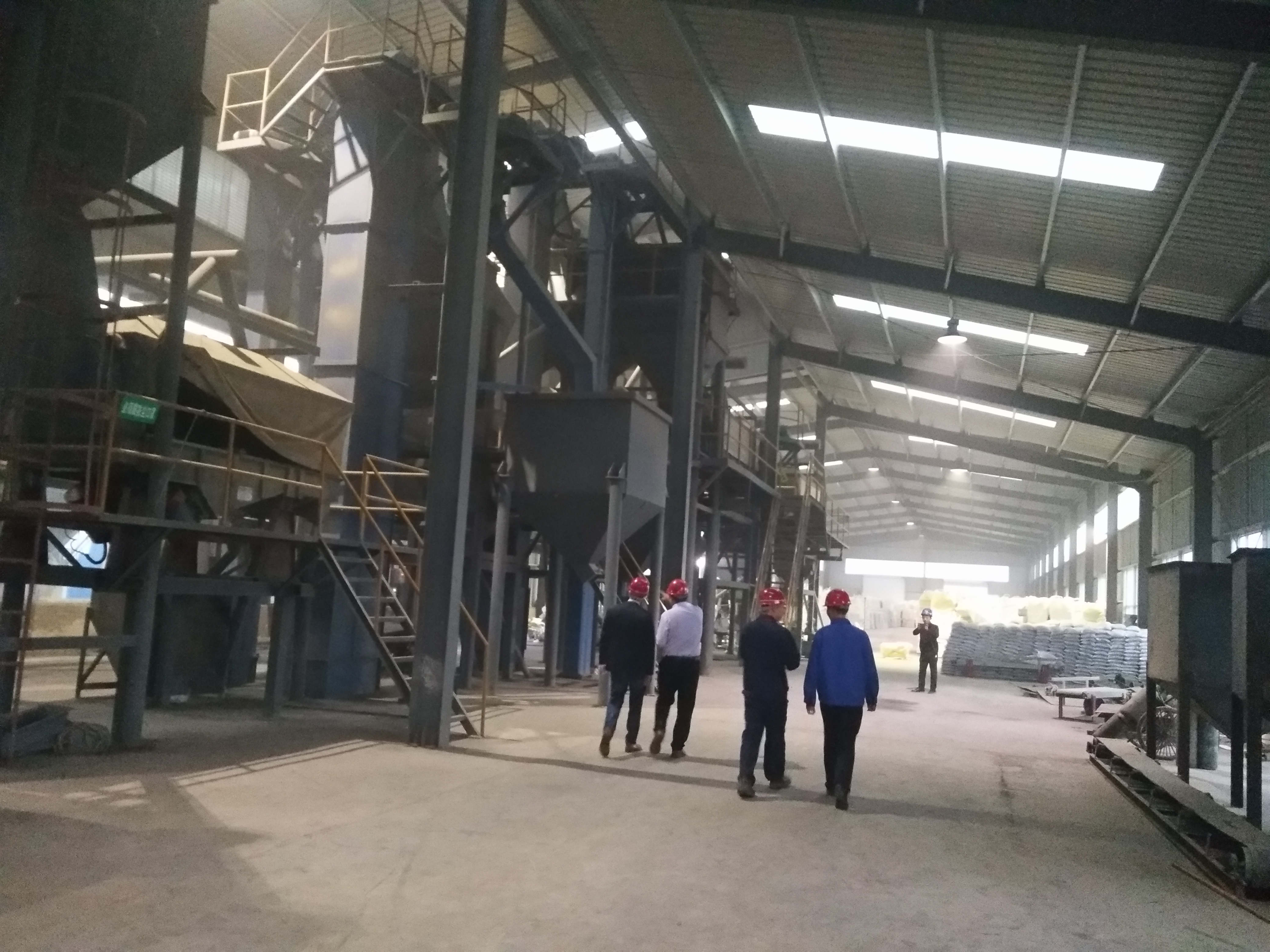 SEPPE garnet processing and packing facility