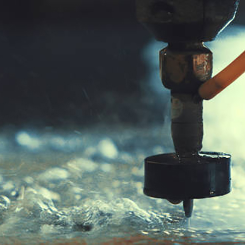 waterjet cutting garnet