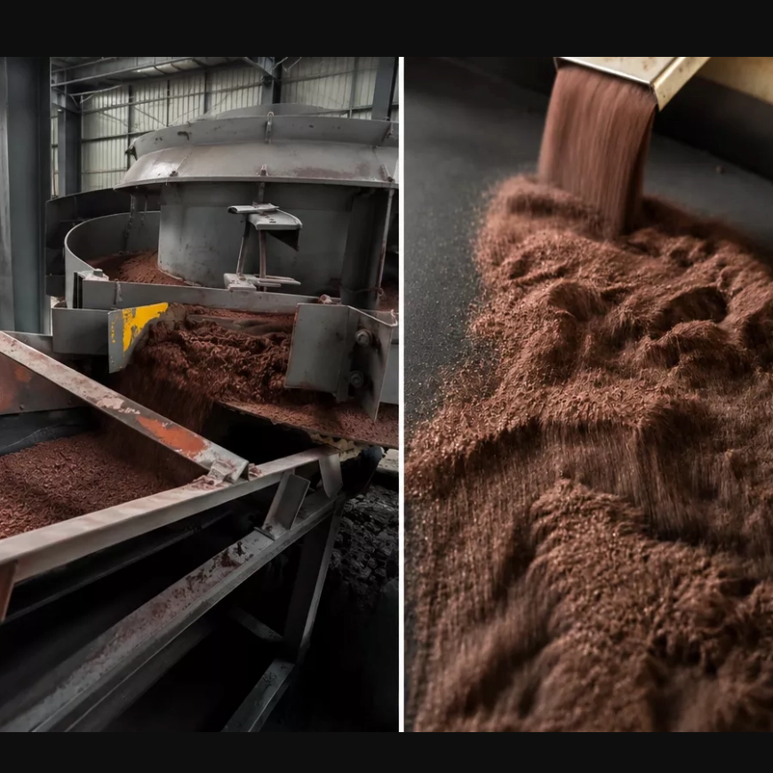 SEPPE river garnet processing and classification